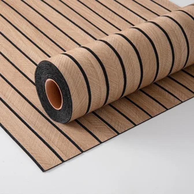 Thick 3D Vintage Wood Grain Self