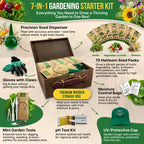 75 Herb & Vegetable Seeds Variety Pack
