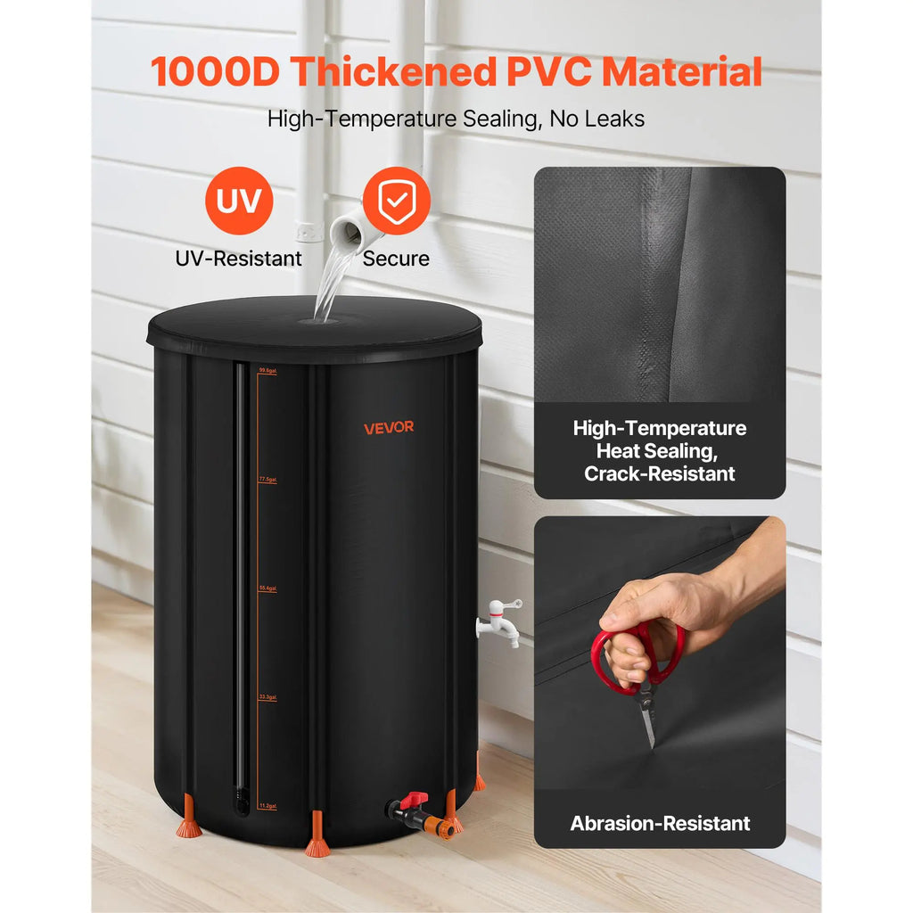 Collapsible Portable Rain Barrel
