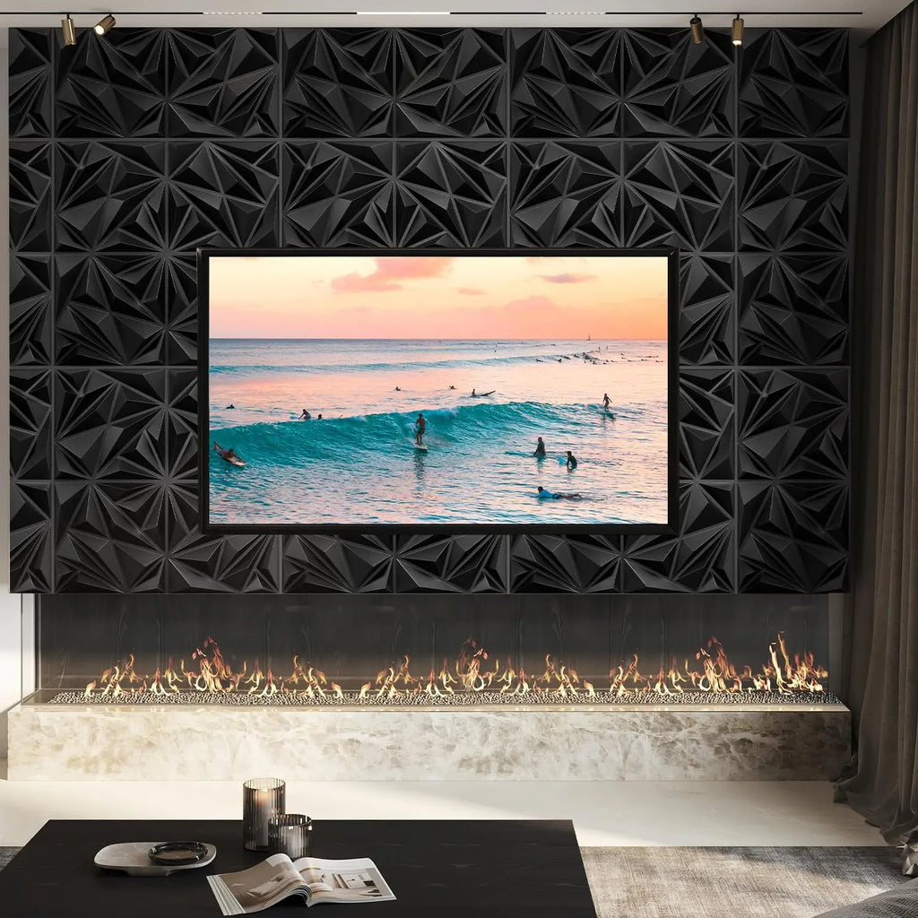Diamond Design 3D PVC Wall Panels for Interior Wall Decor