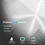 Diamond Design 3D PVC Wall Panels for Interior Wall Decor