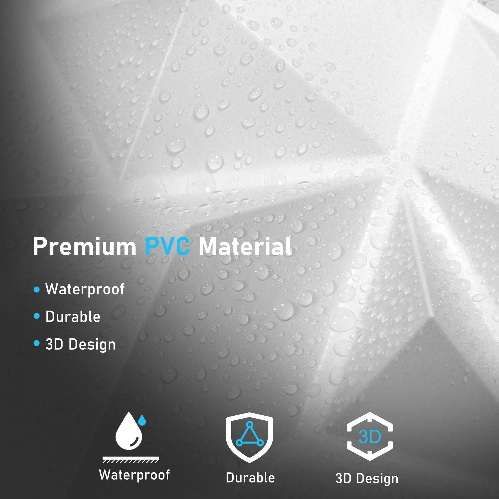 Diamond Design 3D PVC Wall Panels for Interior Wall Decor