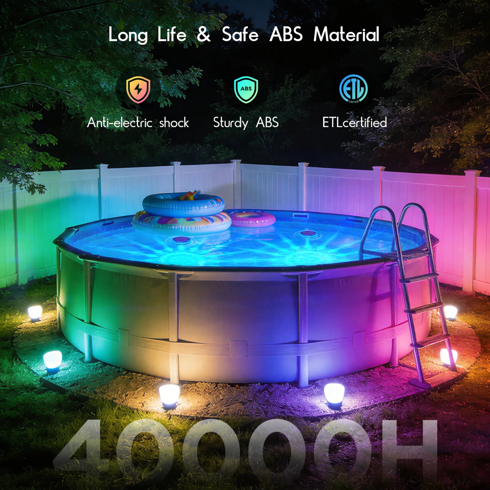 Solar Floating Pool Lights