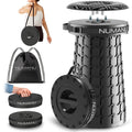19.7" XXL Collapsible Stool w/ Seat Pad & Waterproof Carry Bag