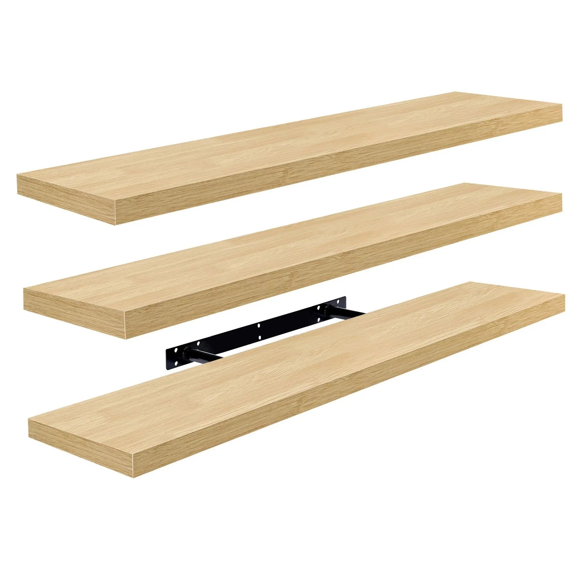 Floating Shelves for Wall, 3 Pack Long Wall Decor