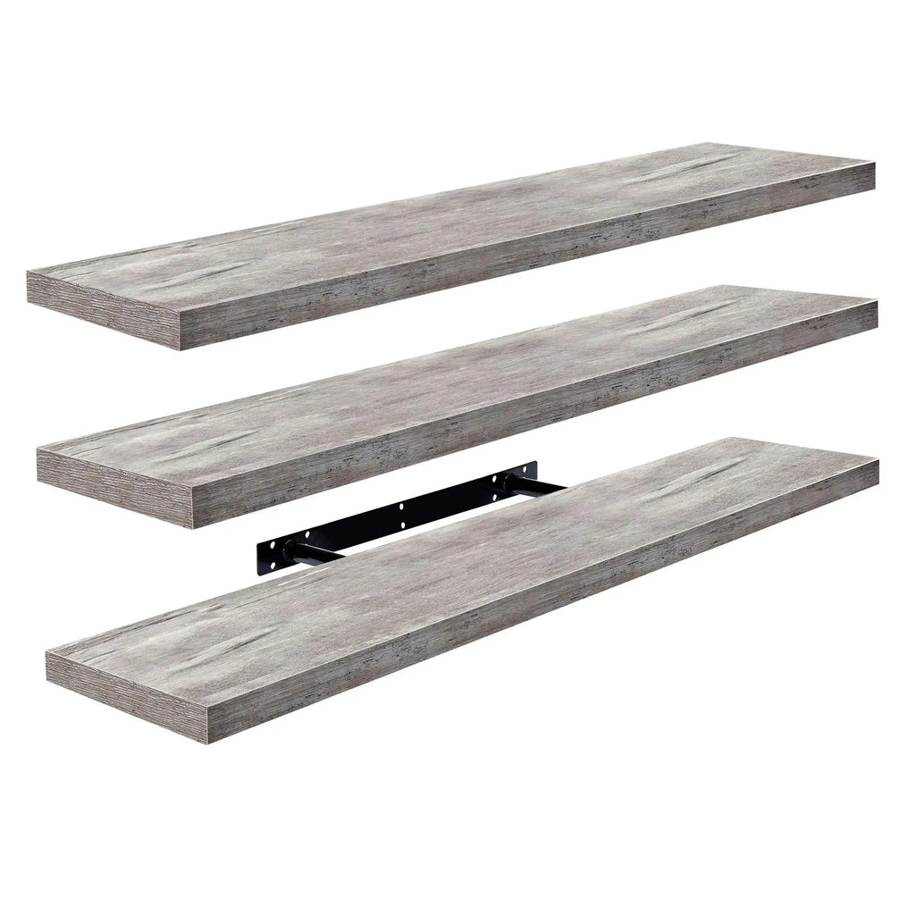 Floating Shelves for Wall, 3 Pack Long Wall Decor