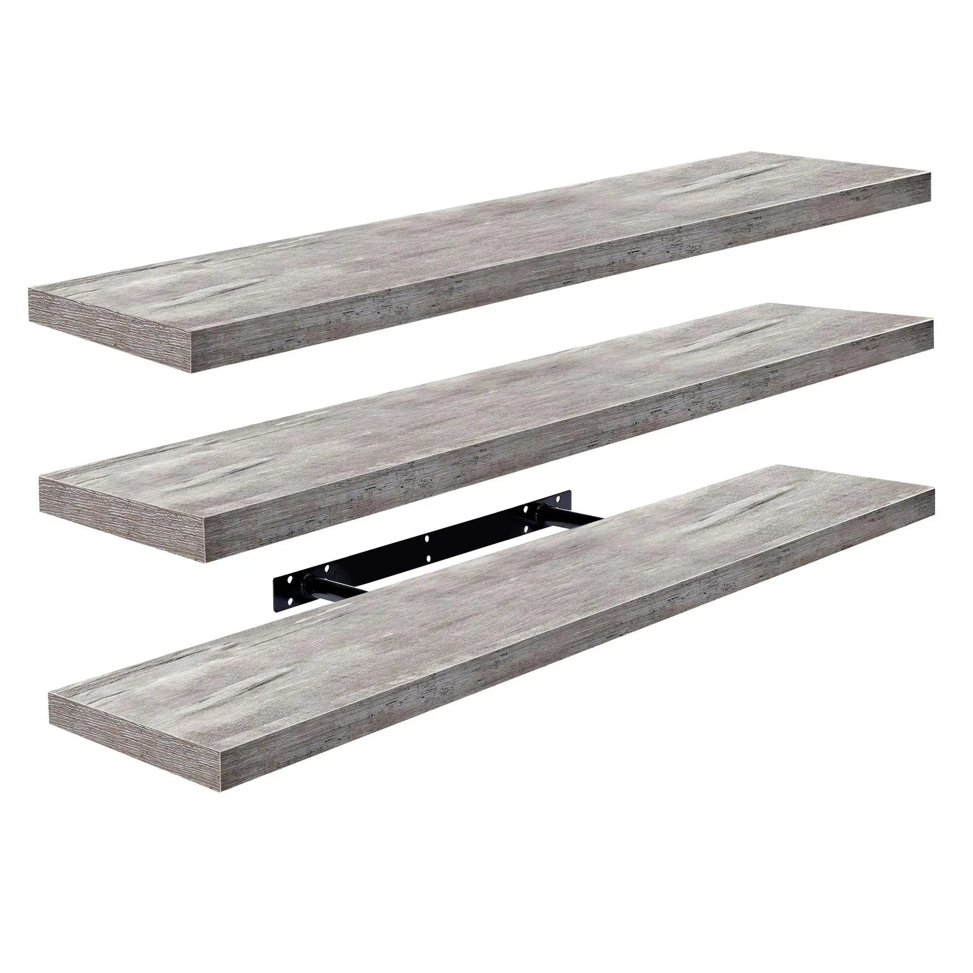 Floating Shelves for Wall, 3 Pack Long Wall Decor