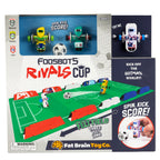 International-Themed Foosbots Soccer Game with Stadium