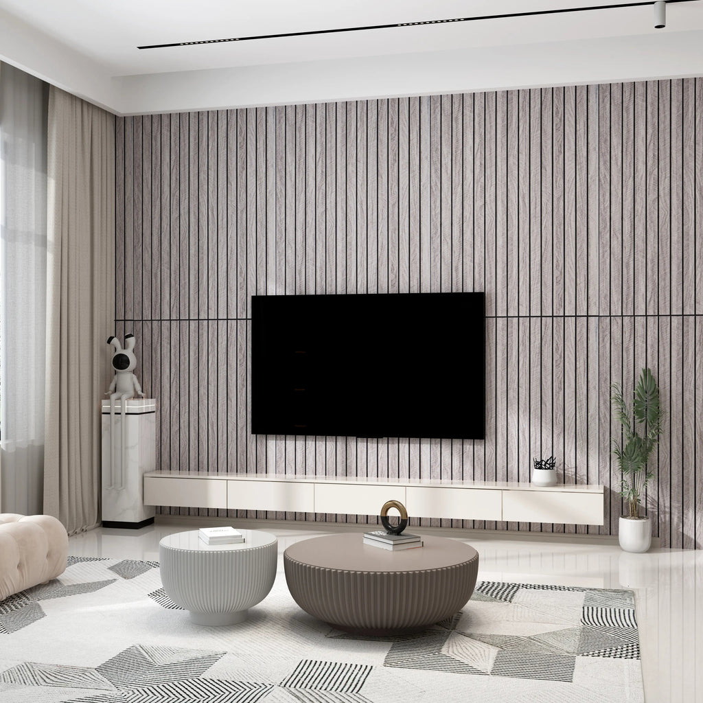 Thick 3D Vintage Wood Grain Self