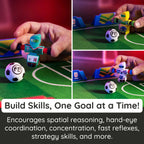 International-Themed Foosbots Soccer Game with Stadium