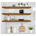 Floating Shelves for Wall, 3 Pack Long Wall Decor