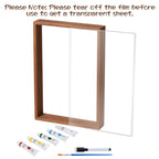 Family Handprint Kit -DIY Craft Keepsake Wooden Frame