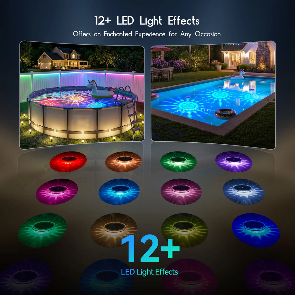 Solar Floating Pool Lights