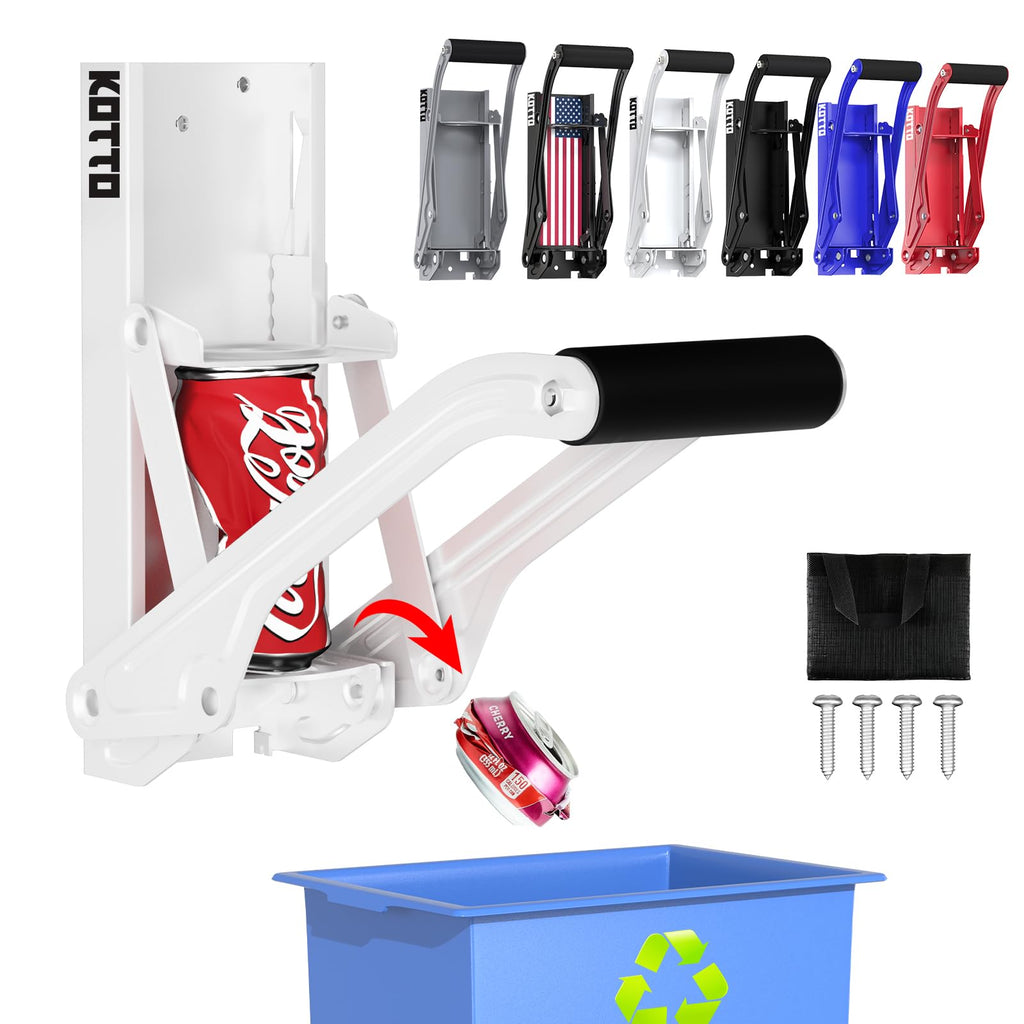 Wall Mounted Can Crushers for Recycling