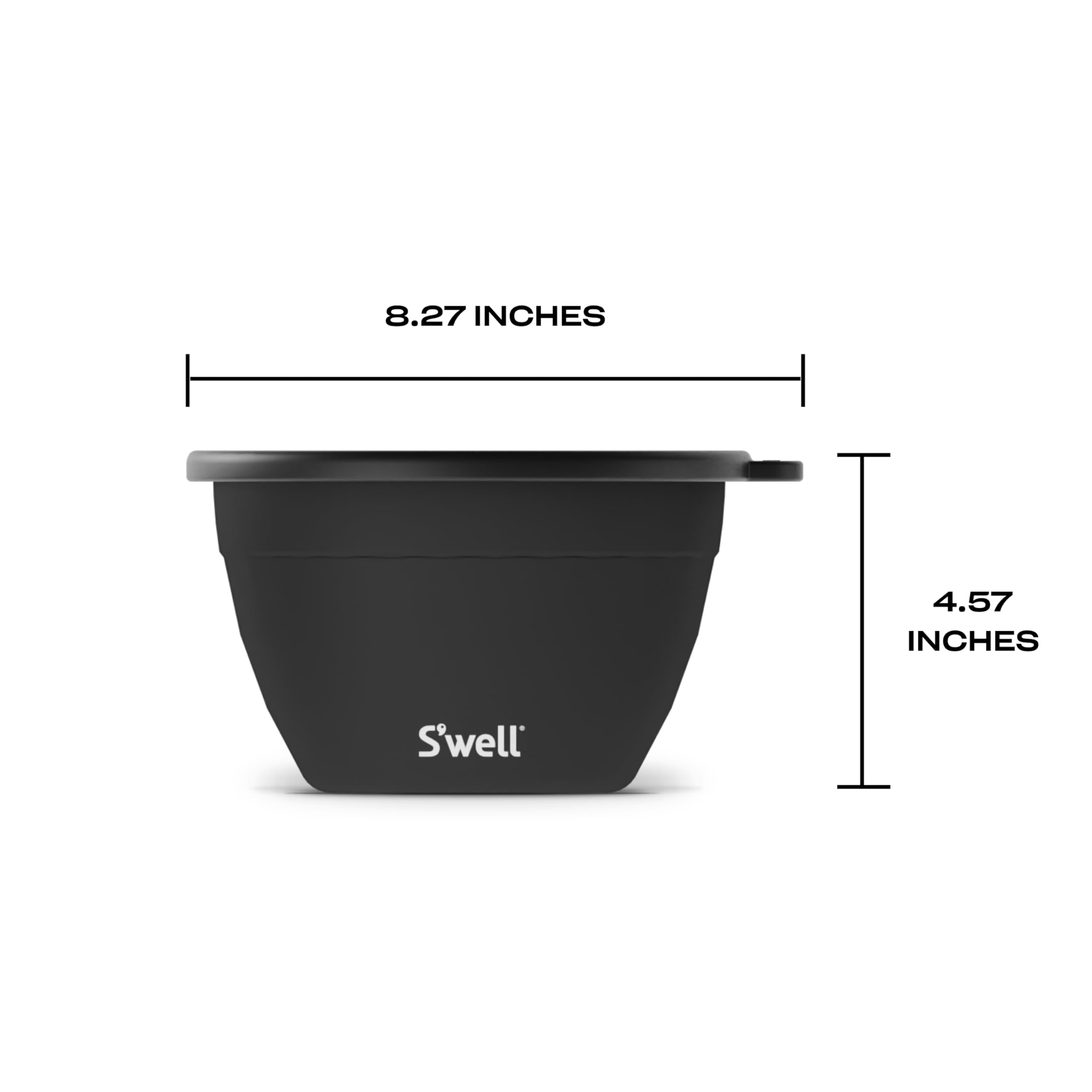 Stainless Steel 64oz Salad Bowl Kit