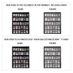 35 Graded Sports Card Display Frame