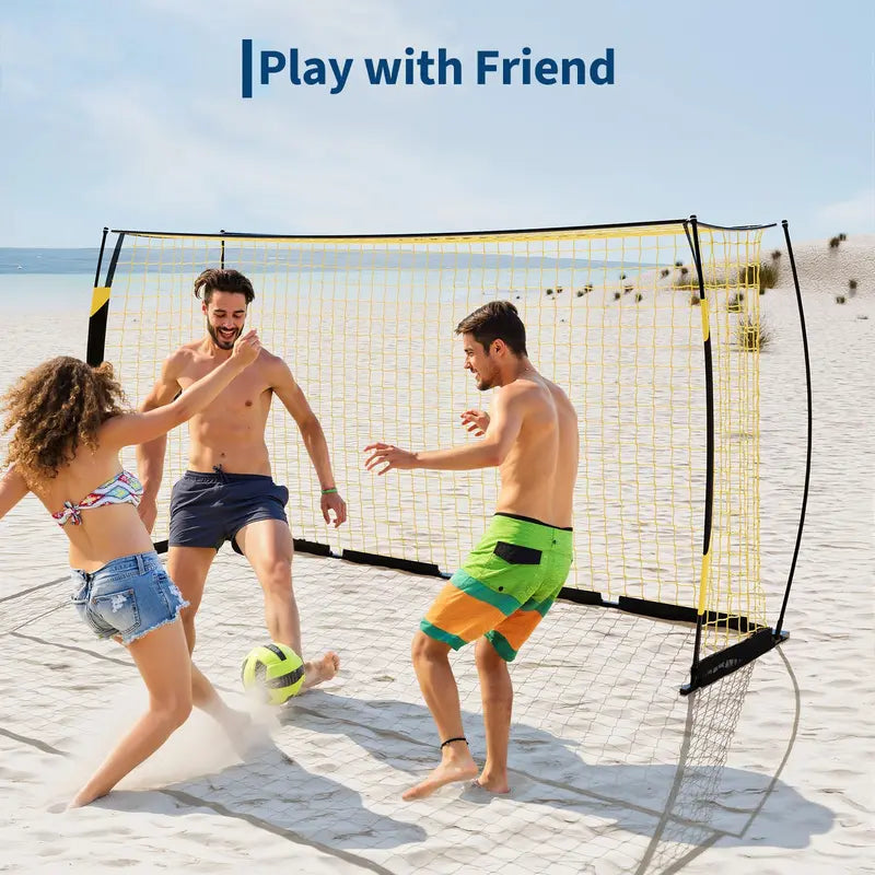 Portable Soccer Goal 12x6 ft with Carry Bag