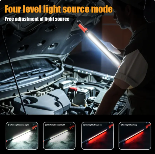 360° Rotatable LED Garage Repair Flashlight