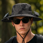 New Solar-Powered Outdoor Cooling Fan Hat