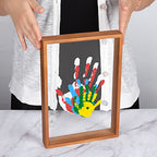 Family Handprint Kit -DIY Craft Keepsake Wooden Frame