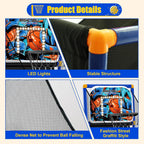Kids Arcade Basketball Hoop Toy with 4 Balls