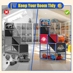 Kids Arcade Basketball Hoop Toy with 4 Balls