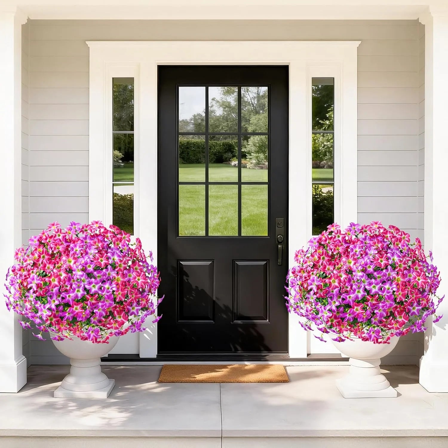 UV Resistant Artificial Petunias Flowers