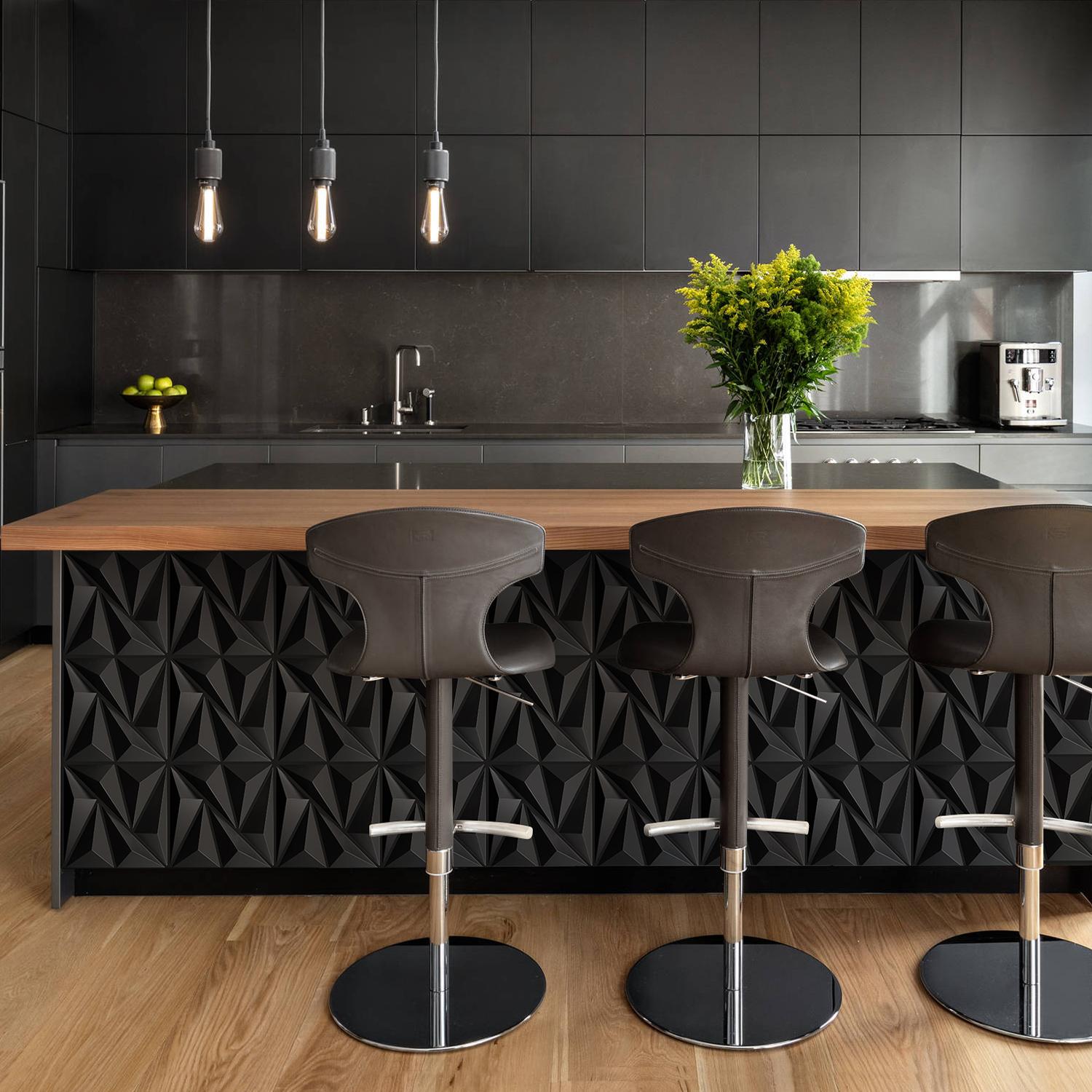 Diamond Design 3D PVC Wall Panels for Interior Wall Decor