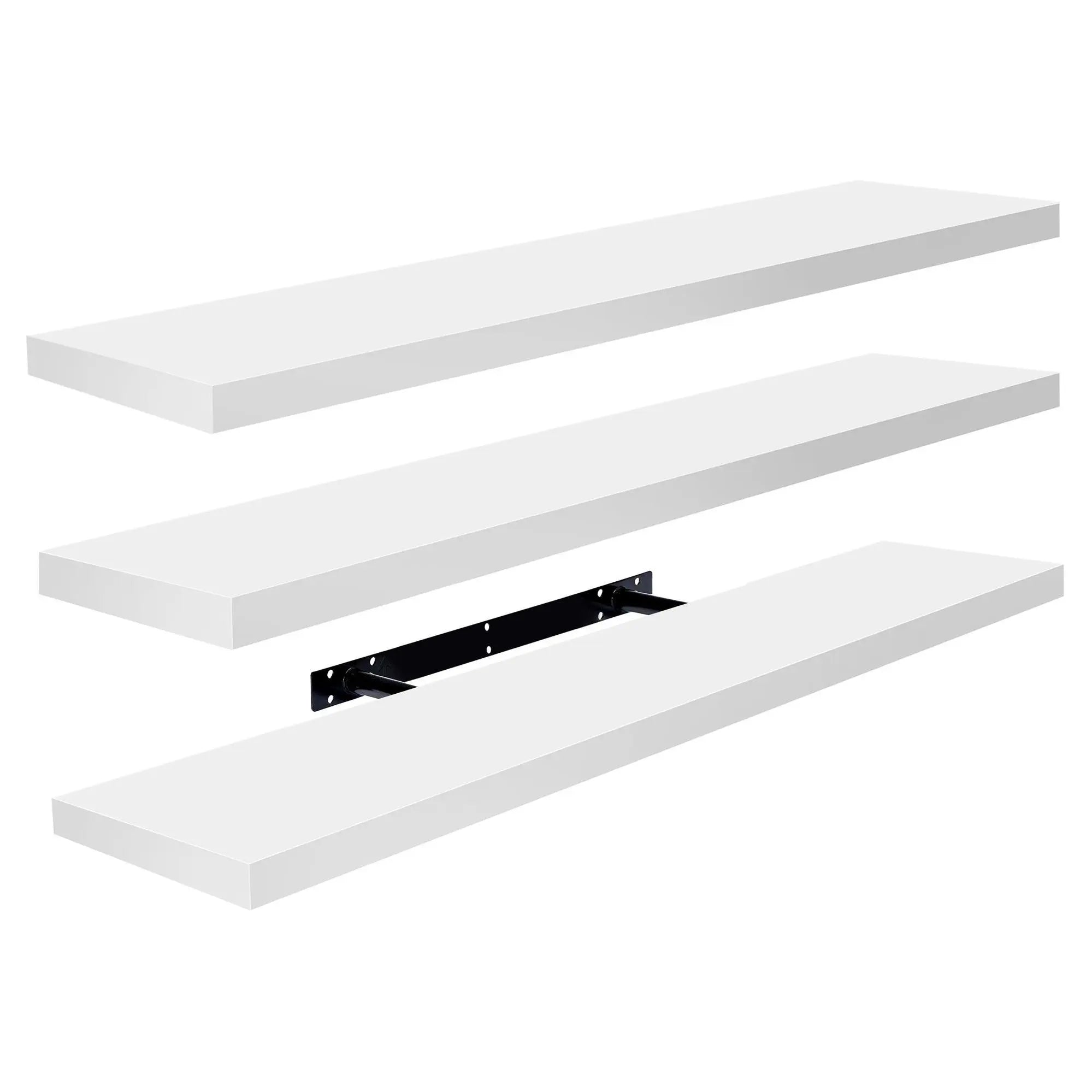 Floating Shelves for Wall, 3 Pack Long Wall Decor