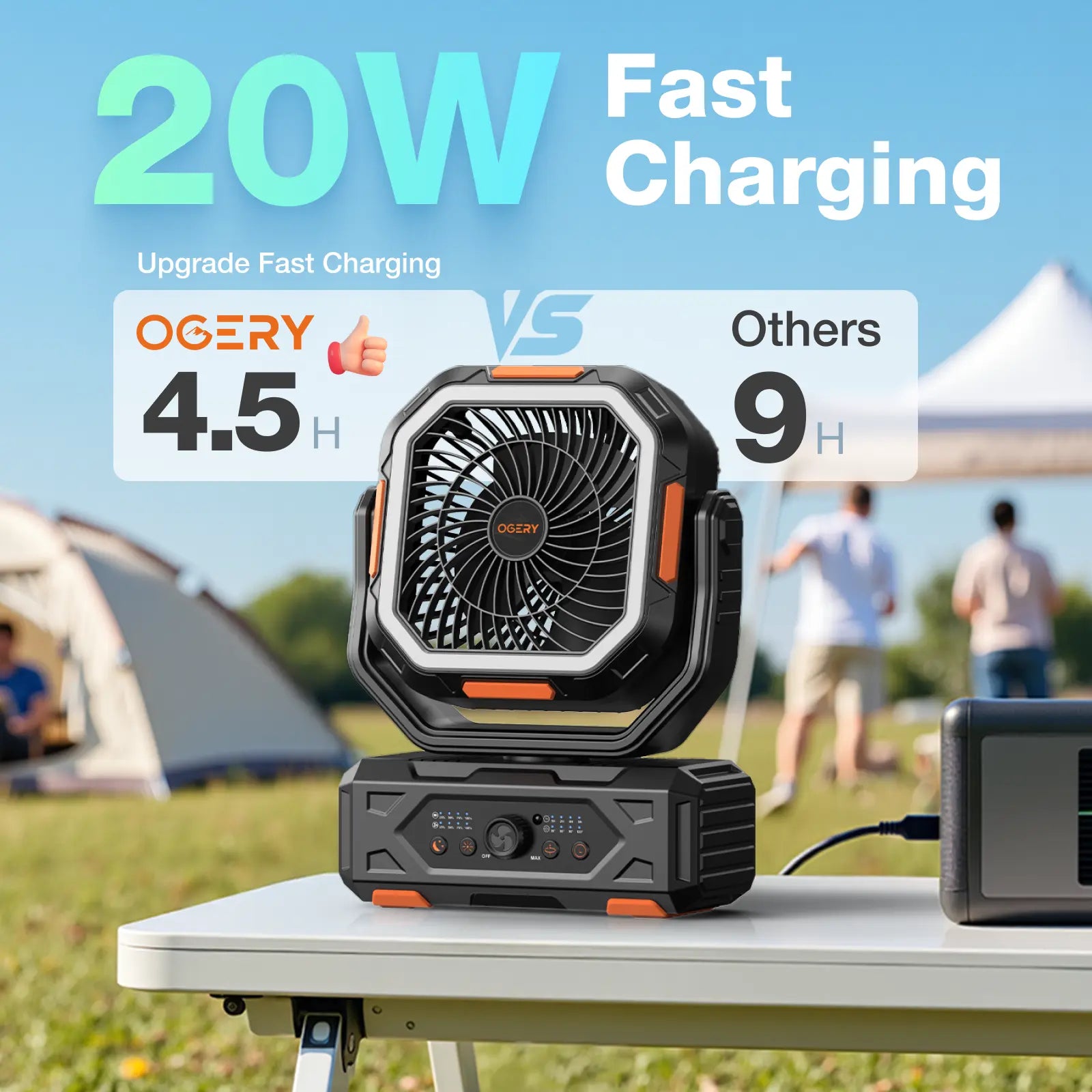 2026 Upgraded Camping Fan