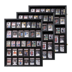 35 Graded Sports Card Display Frame