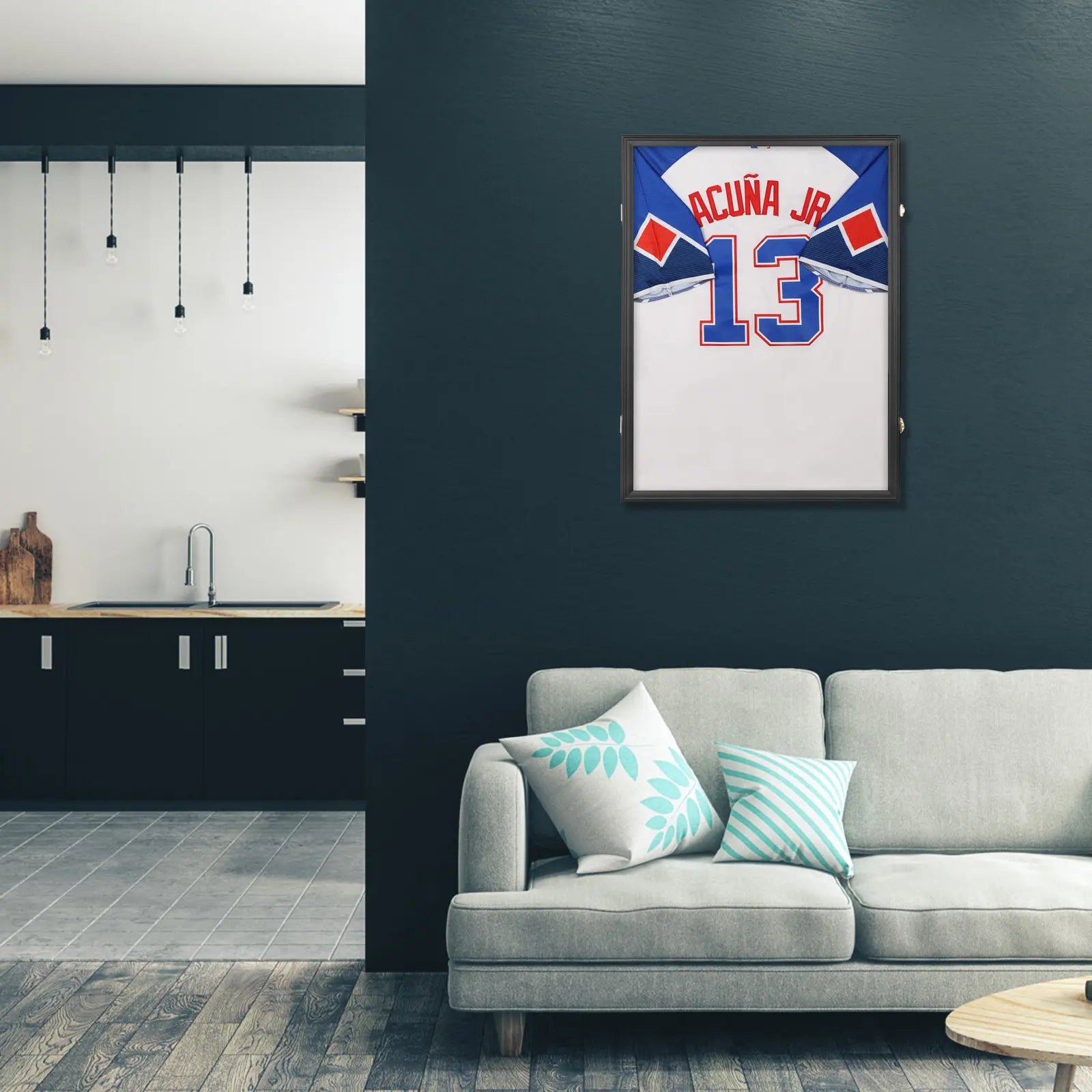 Wall Mount Sports Jersey Display