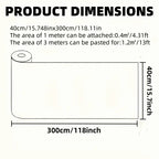 Thick 3D Vintage Wood Grain Self