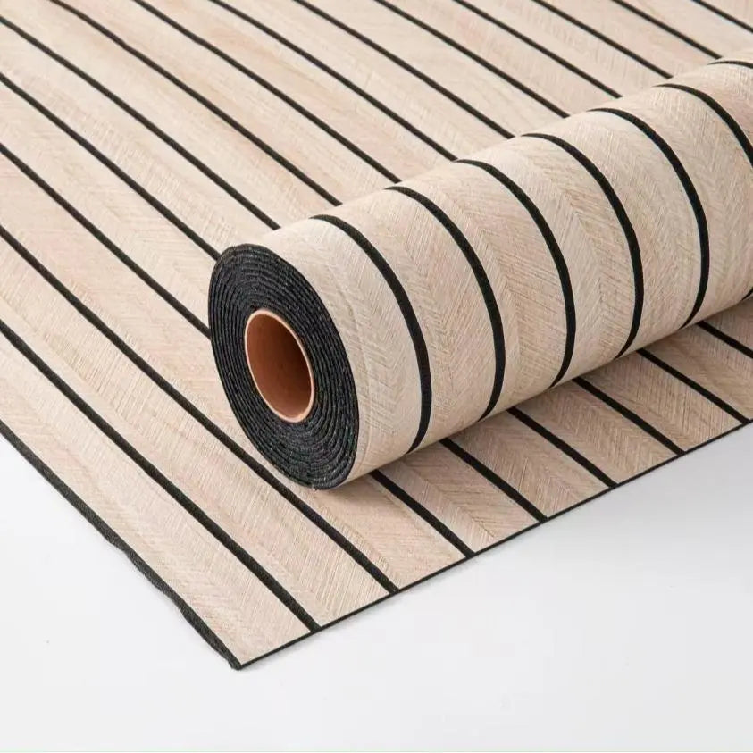 Thick 3D Vintage Wood Grain Self