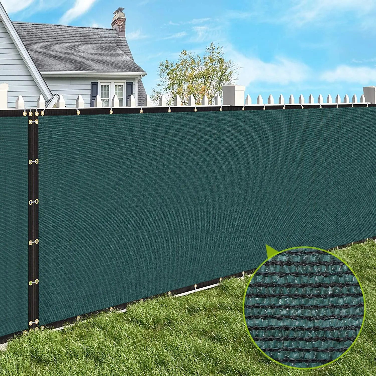 6x50FT Heavy Duty Privacy Fence Screen