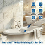 Tile Paint Tub and Tile Refinishing Kit with Tools