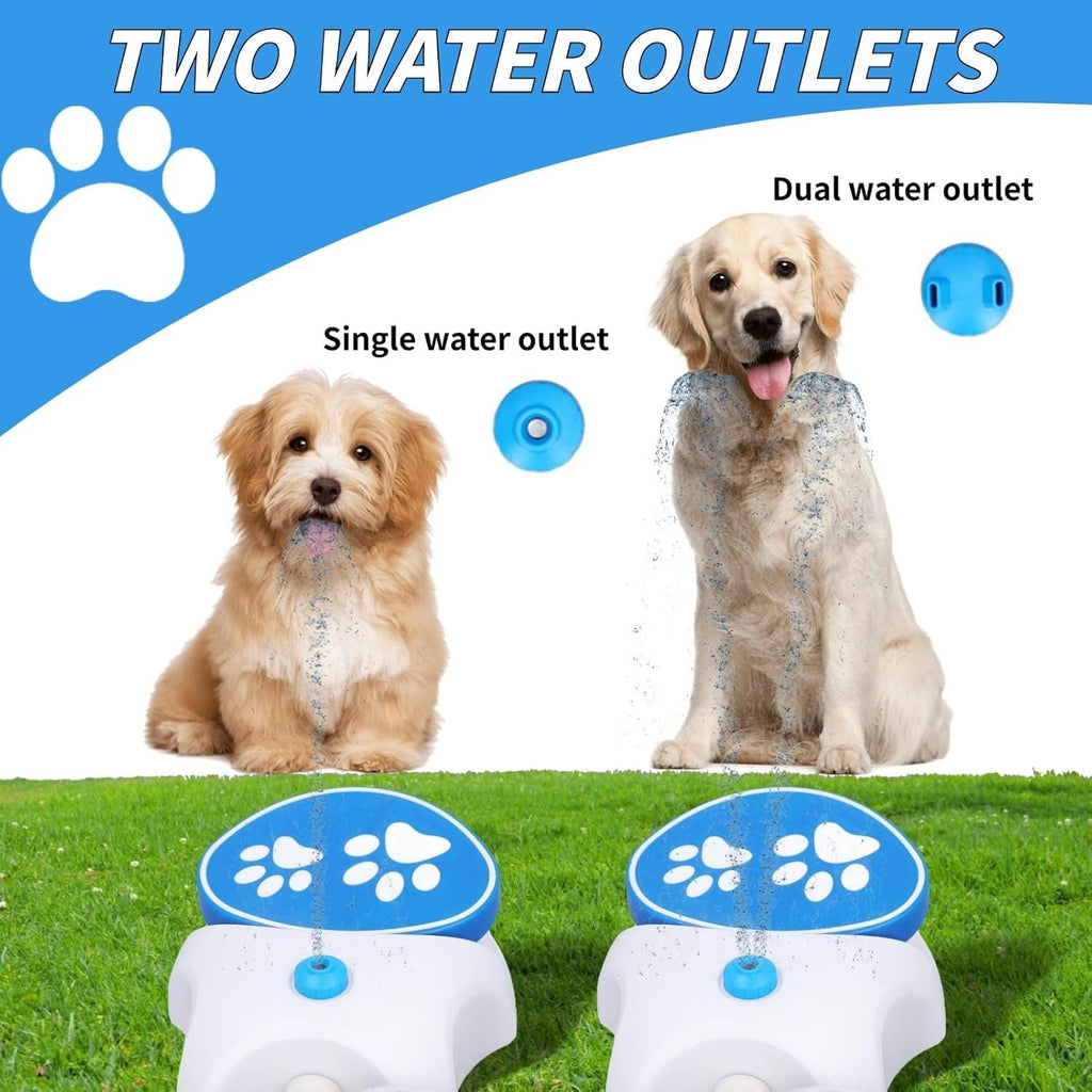 Outdoor Dog Automatic Drinking Water Fountain Step On