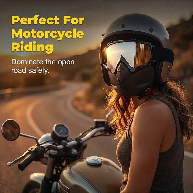 Wide View Full Coverage Safety Protective Goggles