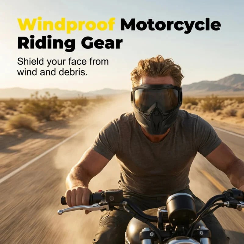 Wide View Full Coverage Safety Protective Goggles