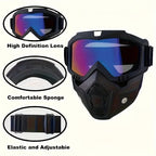 Wide View Full Coverage Safety Protective Goggles