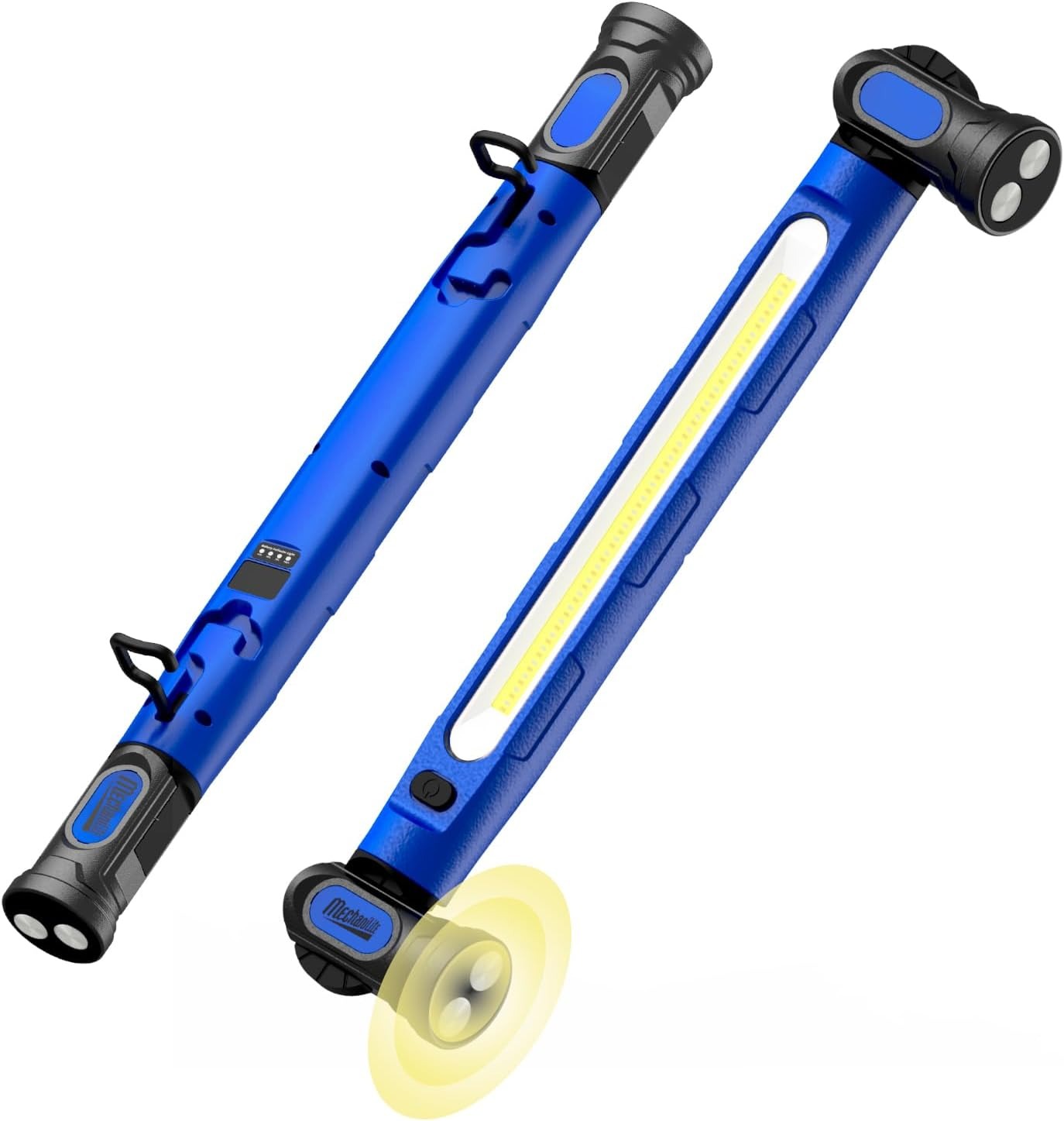 Under Hood Work Light Bar, 3000LM LED Magnetic Light Bar with Hooks