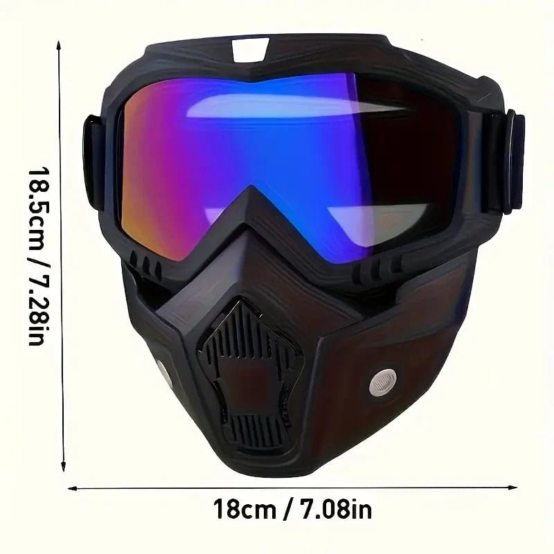Wide View Full Coverage Safety Protective Goggles